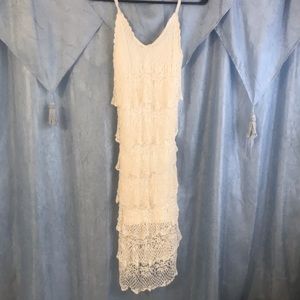 Boston Proper Crochet Salsa Dress